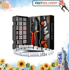 Crimp Tool Connector Kit, JST-SH 1.0mm/PH 2.0mm Connector Set, 21 Types of