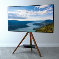AVF Hoxton TV Stand for TV's up to 70, Dark Wood