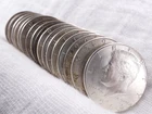 NobleSpirit (RB) 20x $10 FV 1964 Kennedy Half Dollar 90% Silver Roll to GEM BU