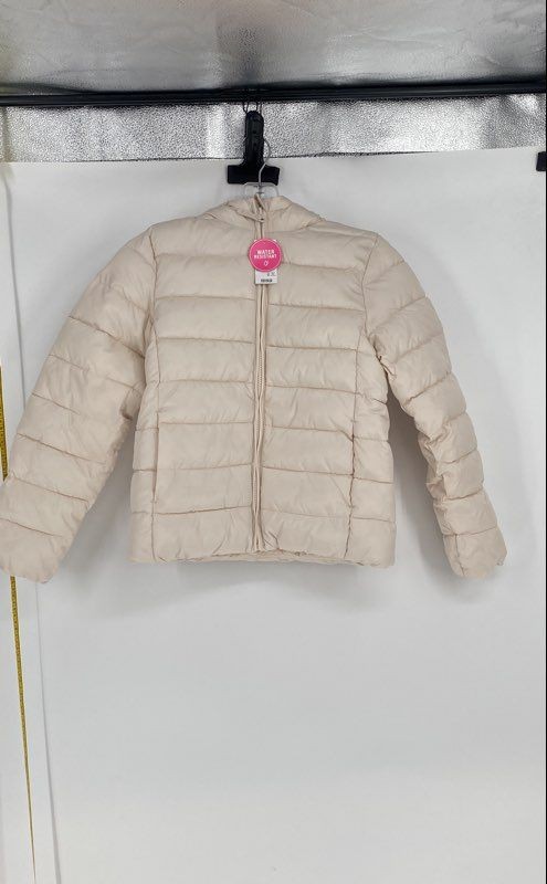 The Children's Place Girls Pink Water Resistant Puffer Jacket Size Large 10/12