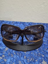 SPY Optics DYNASTY Sunglasses Clear Amber Silver Frame Gradient Lens