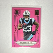 Panini 2025 Donruss Elite Trevor Etienne #142 Carolina Panthers Pink Rookie