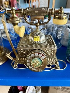 Victorian-Style Reproduction Rotary Phone circa 1980s
