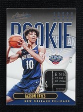 2019 Panini Absolute Memorabilia Rookie Laundry Tag 4/5 Jaxson Hayes Patch 0kr0