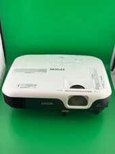 Epson VS220 3LCD Portable Projector 2700 Lumens H592A w/ Remote- ZERO Lamp Hours