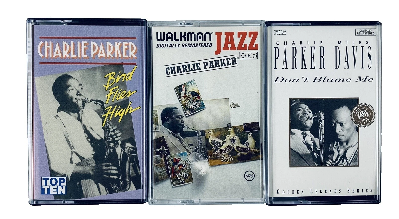 Charlie Parker Jazz Music Cassettes
