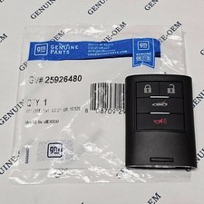 2008-2013 Chevrolet Corvette Driver 2 Keyless Remote Entry Key Fob 25926480 Oem