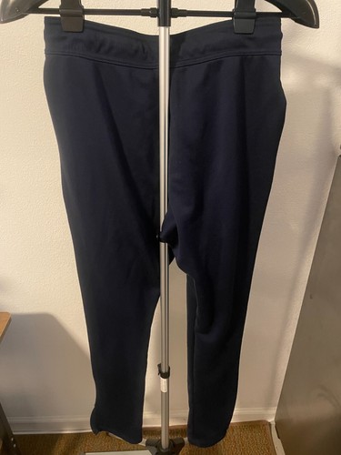 Under Armour UA Icon Fleece Pants Men's Medium Tapered Joggers - Dark Blue - Picture 2 of 2