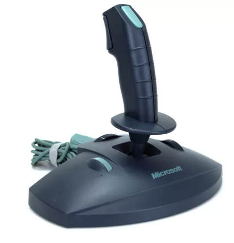 Microsoft Side Winder Joystick Mannette PC Vintage   (Réf#P-157)