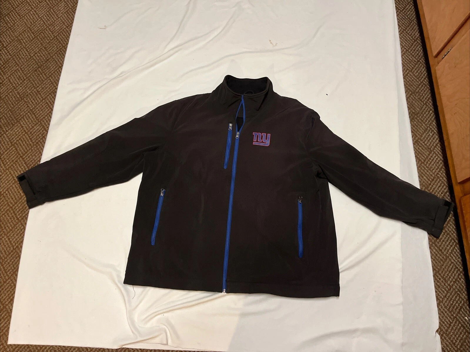 NFL NY GIANTS Men’s XXL 2XL Lightweight Jacket Outerwear