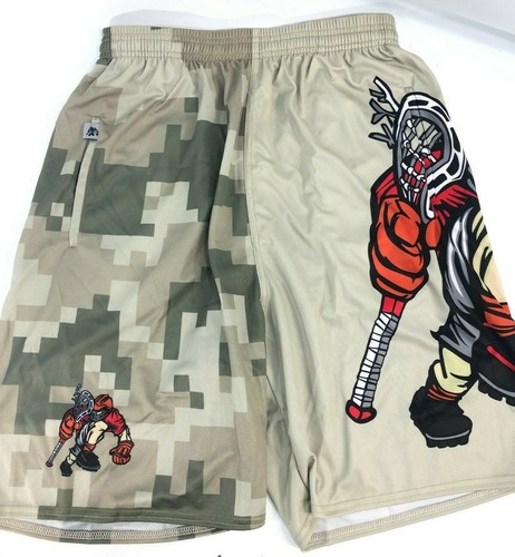 Lacrosse Boys Total Athlete Camo Shorts 