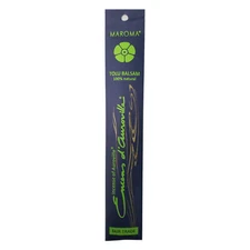 Maroma Tolu Balsam Premium Stick Incense, 10 Sticks