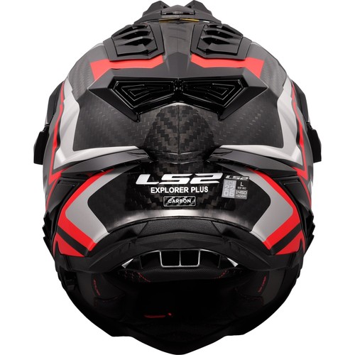 Enduro Motorcycle Helmet L - LS2 Explorer C Frontier II 2 MX701 - Red - Picture 4 of 8