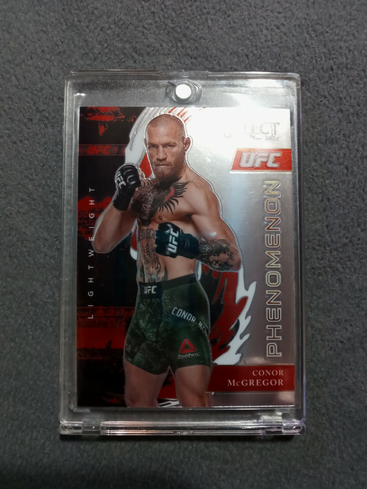 Conor McGregor - 2021 Panini Select Foil Phenomenon #18