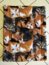 Large Refillable Fleece Cat Kitty Catnip Pad Mat Toy Organic Cat Nip Handmade
