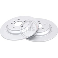 A.B.S. 2X Disque De Frein Arrière 302 Complet Pour Volvo V60 155 157 V70 III BW