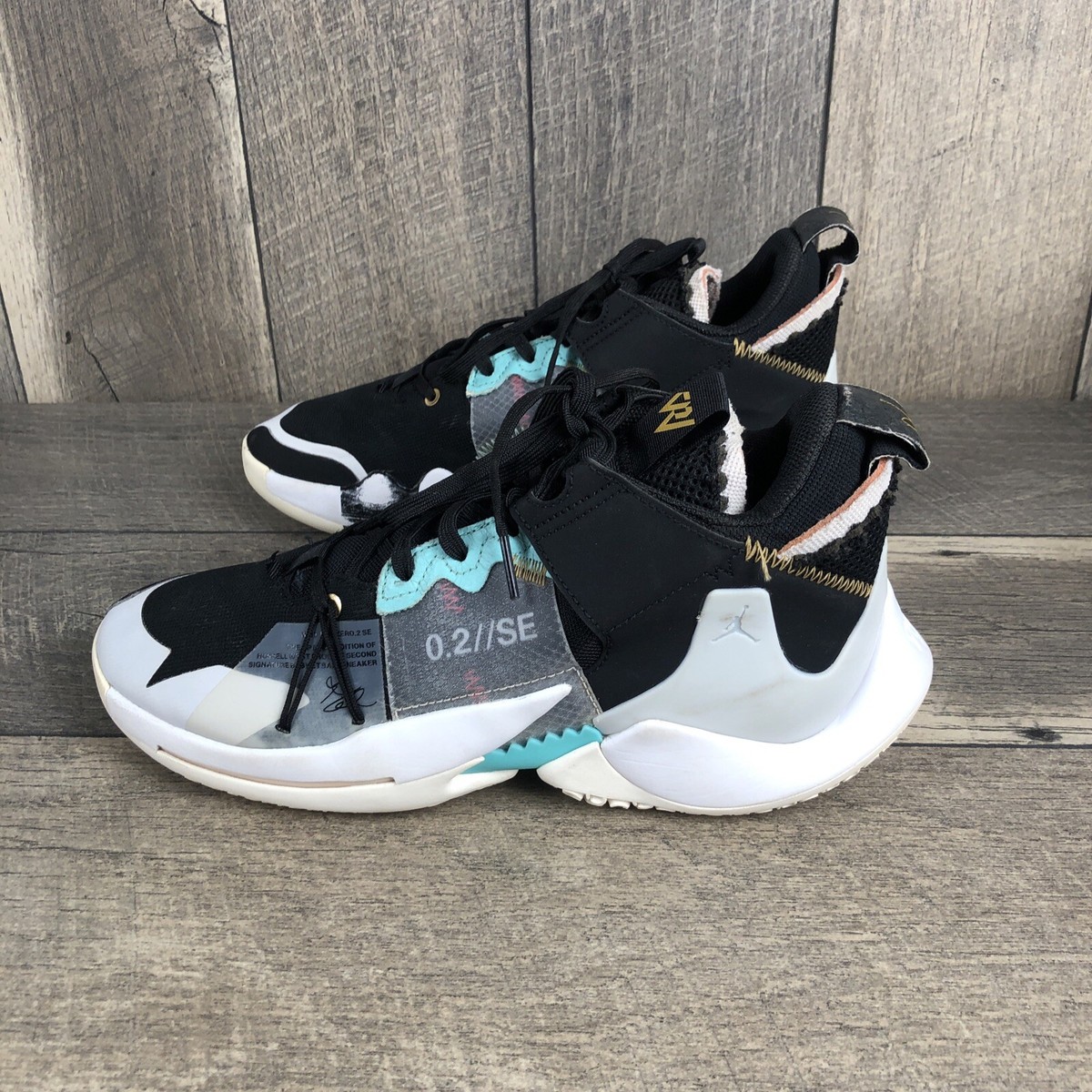 Nike Mens Jordan Why Not Zer0.2 SE AQ3562 Black Basketball  display picture 1