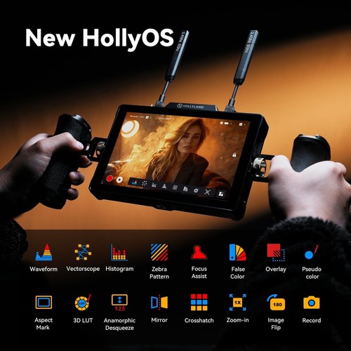 Hollyland Pyro 7 Wireless Video Transmitter & Receiver& 7in Camera Field Monitor - Picture 5 of 7