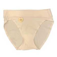 New Women's WACOAL 871308 Nude At Ease Hi Cut Brief Panty Size XXL