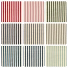 100% Cotton Canvas Ticking Stripes Fabric Craft Sewing - 8mm Stripe - 137cm Wide