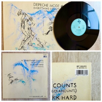 [Barcode 1993] Depeche Mode - ''Everything Counts'' 12'' Vinyl / Barcode
