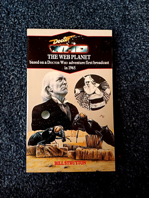 DOCTOR WHO THE WEB PLANET - Zielbuch - Virgin Blue Spine - Nr Mint