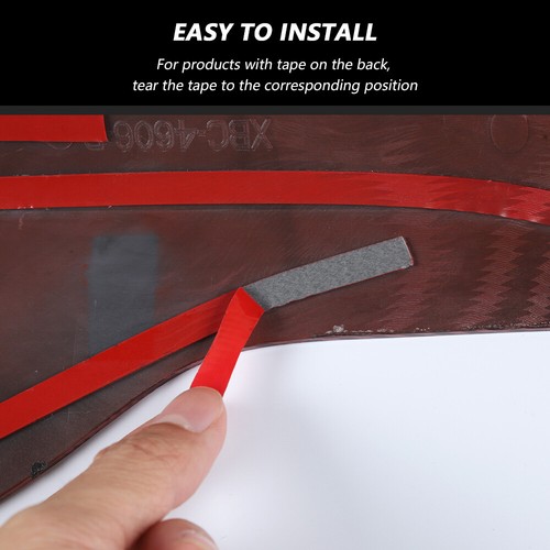 Inner Door Armrest Panel Cover Trim Accessory For Ford Mustang 15+ Carbon Fiber