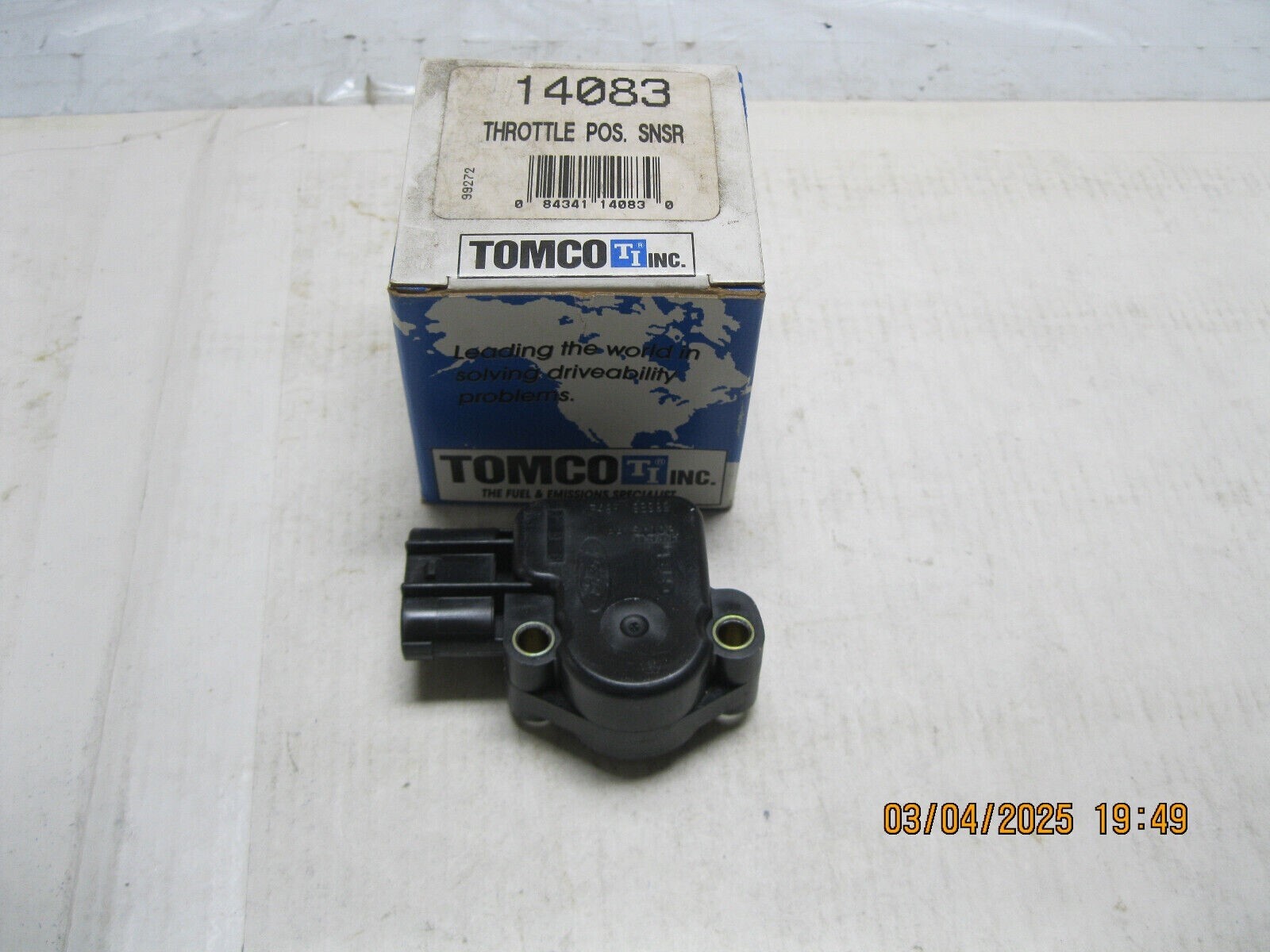 F48f Genuine Ford F48F-98989-AA Throttle Position Sensor (reboxed by Tomco ...