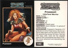1991 TSR AD&D Gold Border RPG Fantasy Art Card Dungeons Dragons #183 Spelljammer