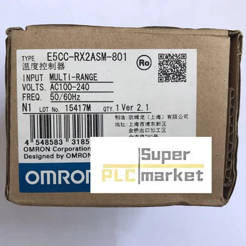 OMRON E5CC-RX2ASM-801 Temperature Controller E5CCRX2ASM801 New In Box