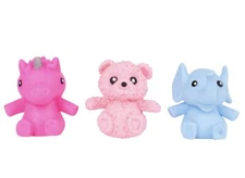 Giggle Zone Sand Critters Includes 3 Natural Sand Critters To Squish and Stretch