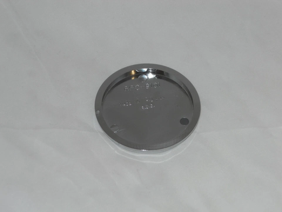 OFERTA DE 4 TAPAS TAPACUBOS CENTRALES LLANTA CROMADA REPUESTO MITSUBISHI SIN LOGO RPC-9101 Foto 3 de 3