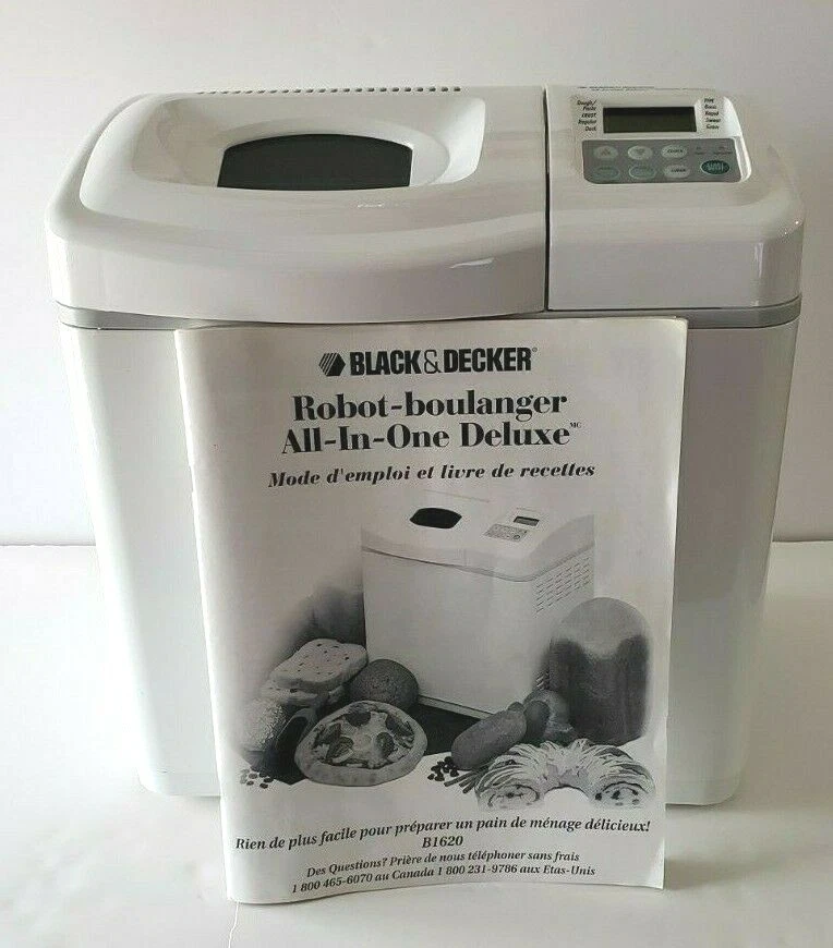 Black & Decker All-In-One Deluxe Automatic Breadmaker : : Home