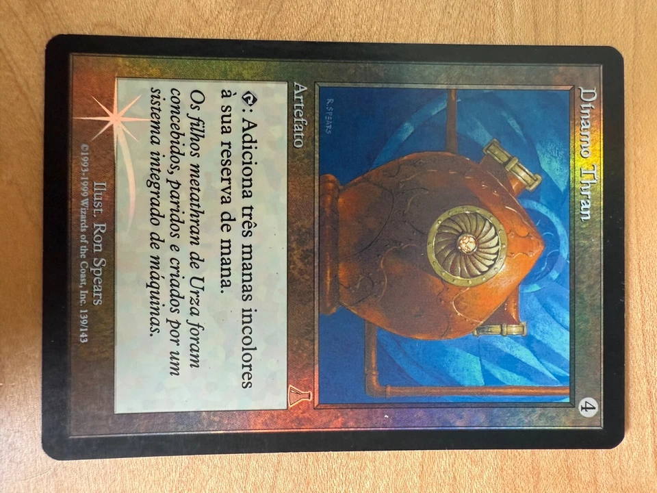 3 MTG Thran Dynamo Urza's Destiny Italian Foil 1xHP 2xMP EDH Cube Foil - Image 3 of 4