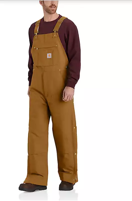 Carhartt top bib coveralls