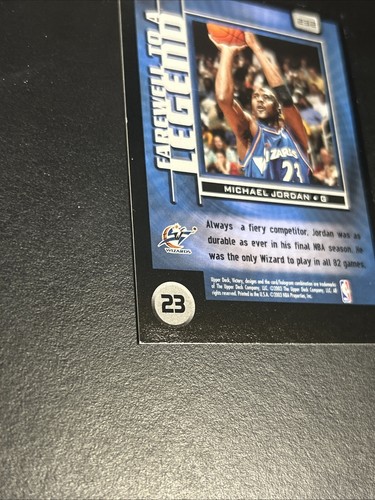 2003-04 Upper Deck Victory - Farewell to a Legend #232 Michael Jordan - Bild 8 von 10