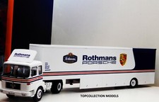 MAN BUSSING ROTHMANS PORSCHE RACING TRANSPORTER IXO TTR022 1/43