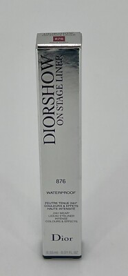 DiorShow On Stage Liner 876 EyeLiner Waterproof by Dior 0'55ml 0.01 Oz