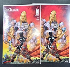 Do You Pooh 1 Gun Slingin Pooh NYCC Trade & Virgin Set Spawn Marat comic cover