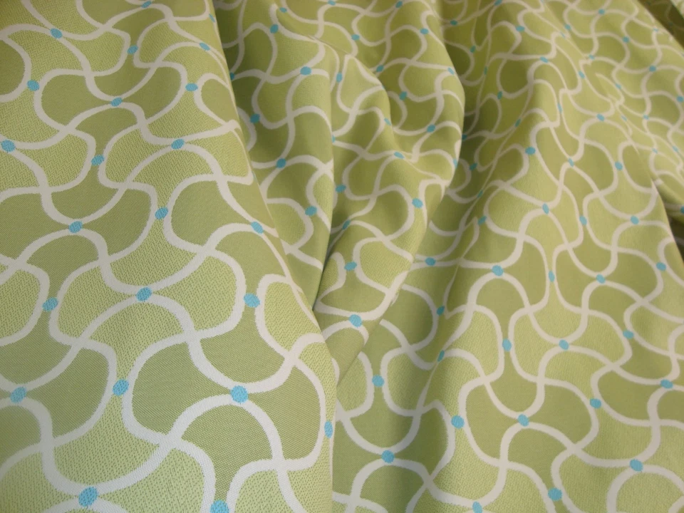 1 de 4 yardas KRAVET Tapiz Tela Indulge Tapicería Verde Lima 56" x 36" Foto 2 de 4