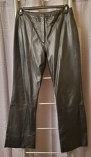 Womens Wilson  s Leather Maxima Collection Leather Pants Sz 12