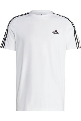 adidas Men's Essentials Single Jersey 3-Stripes T-Shirt (Short Sleeve) Gr.L