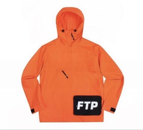 FTP Ripstop Anorak Jacket (Orange) Size 