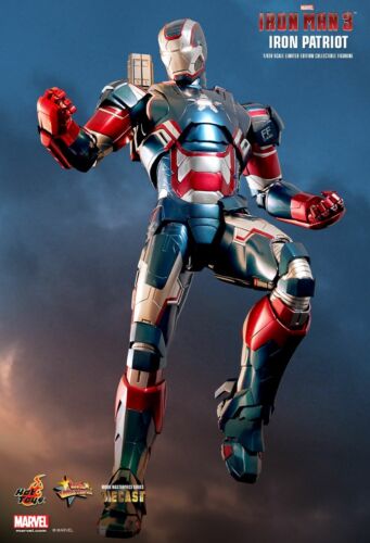 HOT TOYS Iron Man 3 IRON PATRIOT Brand New in factory shipper - Picture 5 of 8