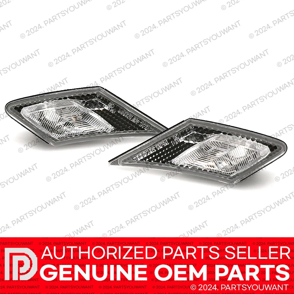 GENUINAS Toyota GT86 86 Scion FR-S Subaru BRZ JDM Lentes Marcadoras Laterales Transparentes [Juego] Foto 2 de 4