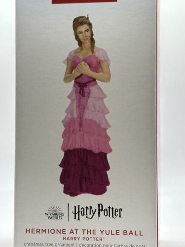2023 Hallmark  Ornament ~ Harry Potter ~ "Hermione At The Yule Ball" ~ NEW - Picture 1 of 2