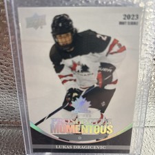2023-24 Prospectus Momentous Lukas Dragicevic Team Canada #PM-48