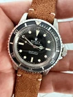 1966 Rolex Submariner 5513 Automatic Black Original Dial 40mm Stainless Steel