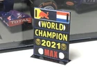 Pitboard 1:43/1:18 (Pizarra F1) / Max Verstappen 2021 World Champion