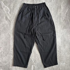 Junya Watanabe Man 2023Aw Slacks Wool Jogger Pants Black Men Japan Size S